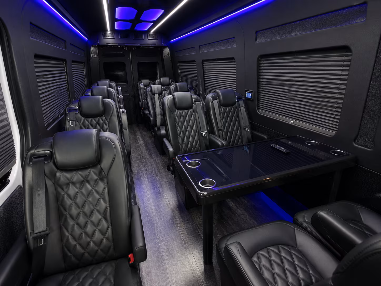 concert parking shuttle hotel pickup and post show sprinter van service in manchester