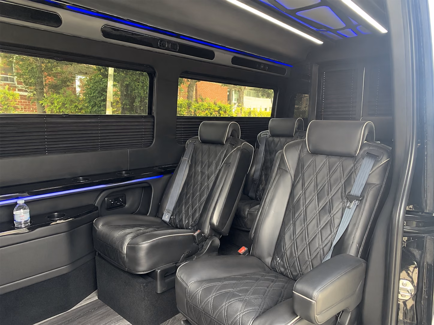 manchester 8 passenger sprinter van interior
