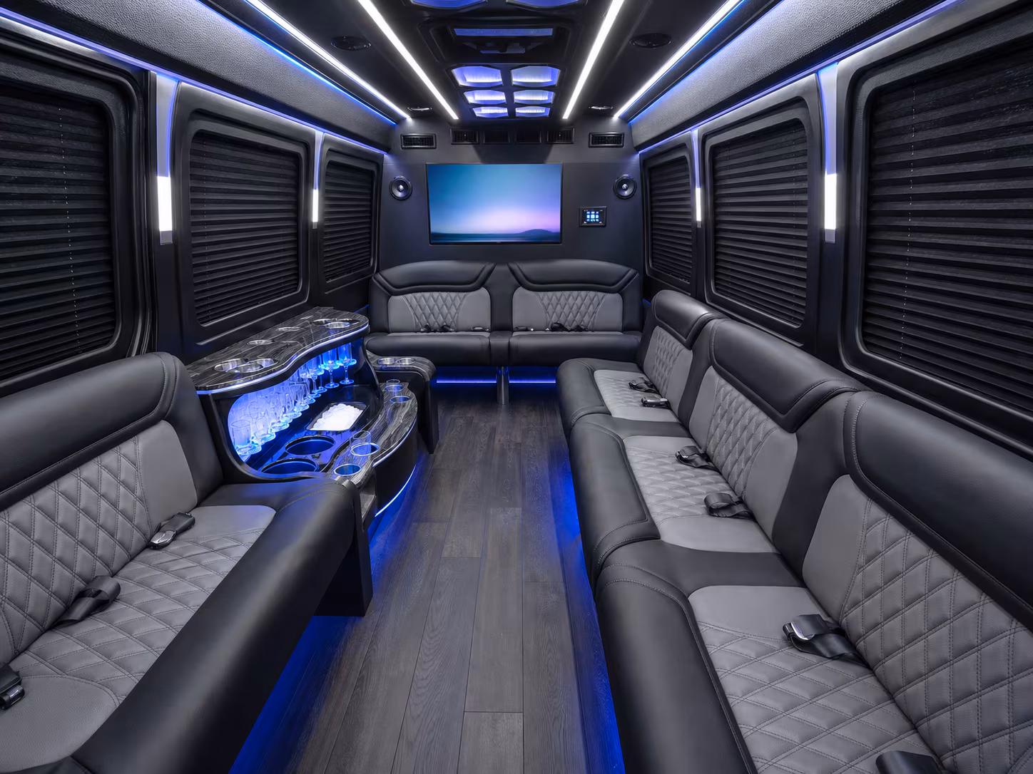 manchester wedding sprinter van rental