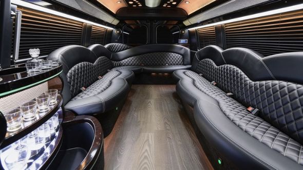 sprinter limousine inside manchester